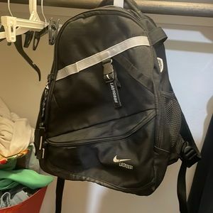 It’s a Nike backpack used for sports and others